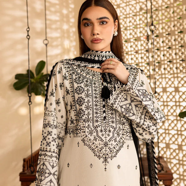 Zoom  BATIK-3PC LAWN With Embroidery